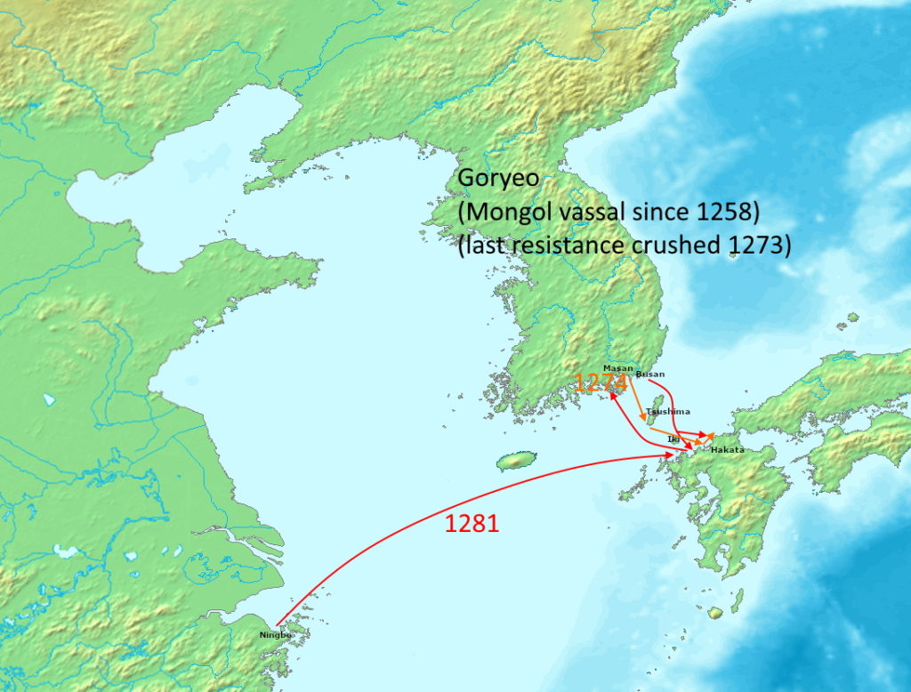 Tsushima Island   Mongol Invasions Of Japan 1274 1281 1024x778 